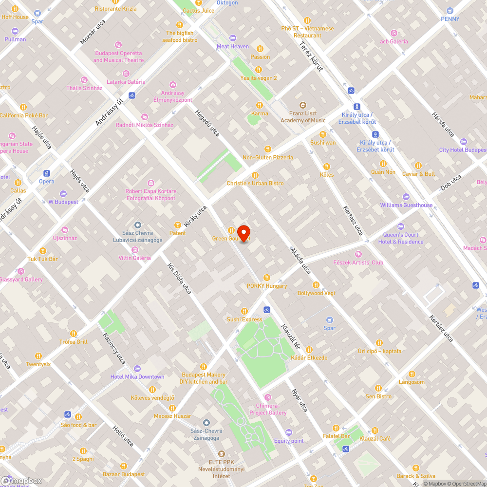 Akadály a járdán bejelentés helye