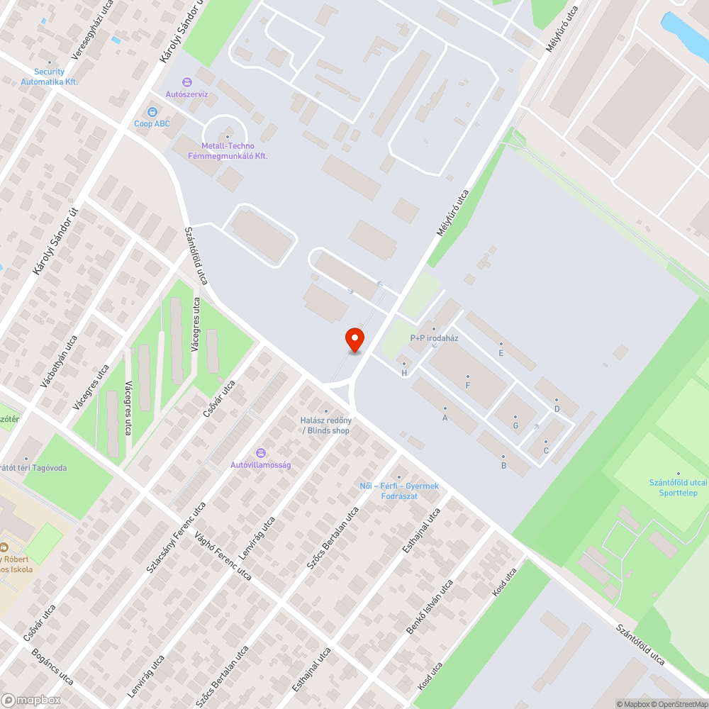 Hiányzó tábla bejelentés helye