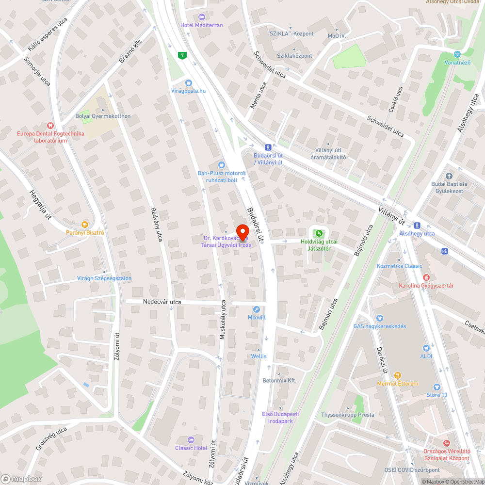 Kidöntött parkolásgátló oszlop bejelentés helye