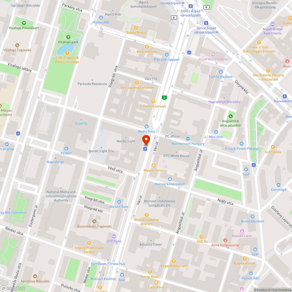 Elektromos Rollerek a Bubi állomáson bejelentés helye