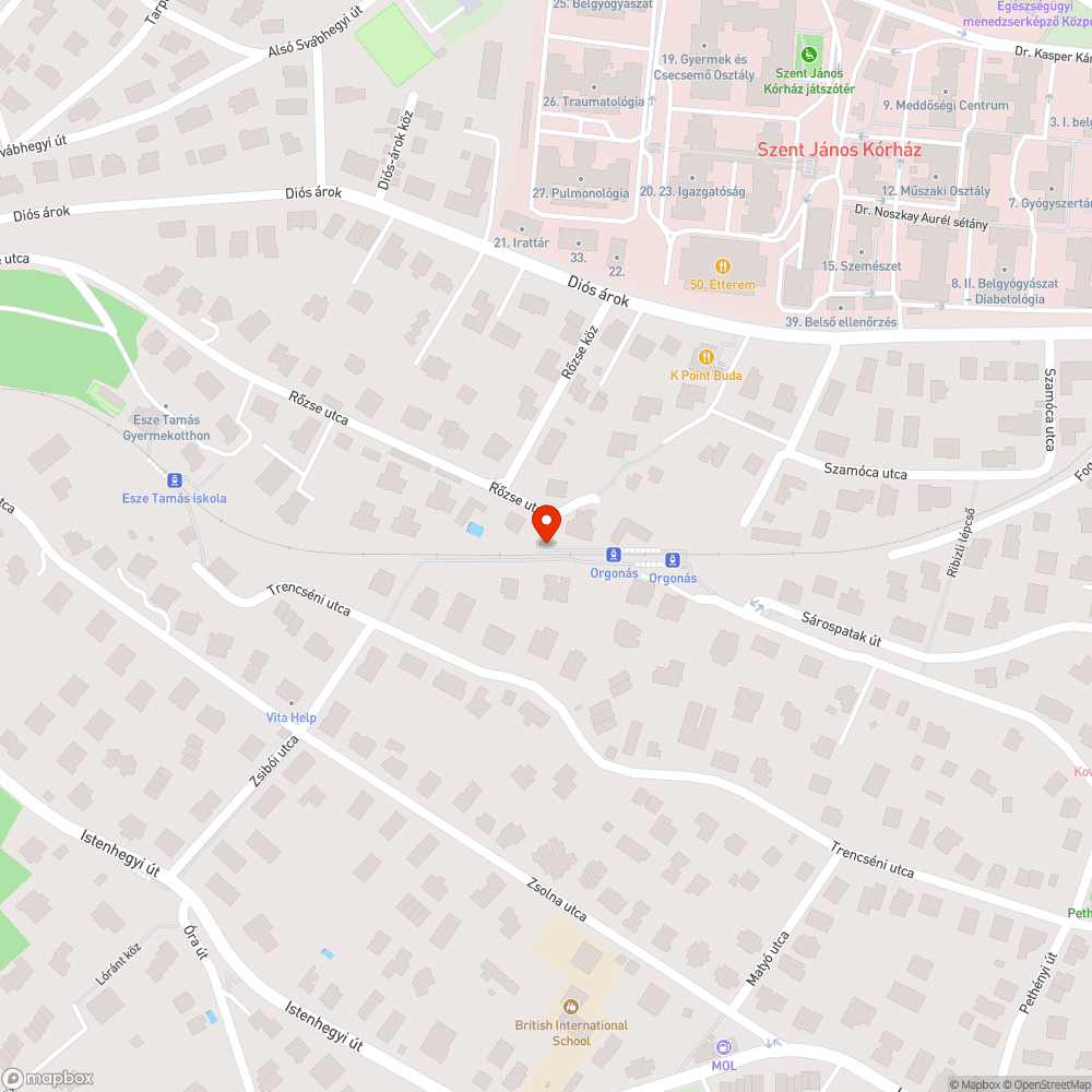 Gyalogos átkelő megszűnése bejelentés helye