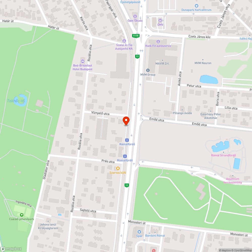 Rongált táblák bejelentés helye