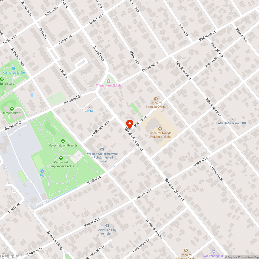 Feleslegesen üzemelő jelzőlámpa bejelentés helye