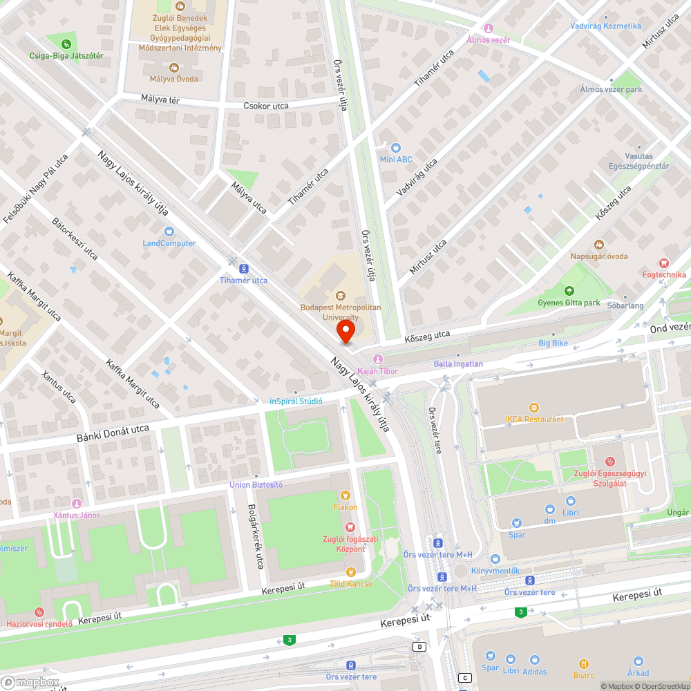 Kukák körül folyamatos szemét bejelentés helye