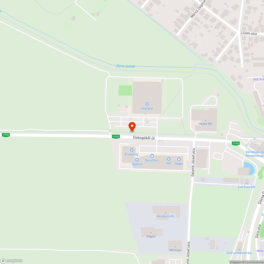 Kiégett két lámpa bejelentés helye