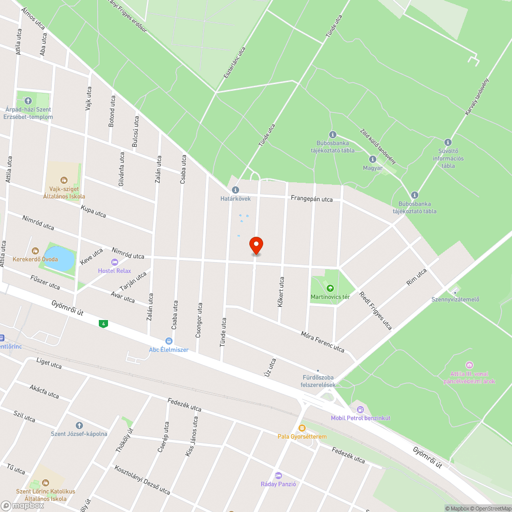 Szétesett elektromos doboz bejelentés helye