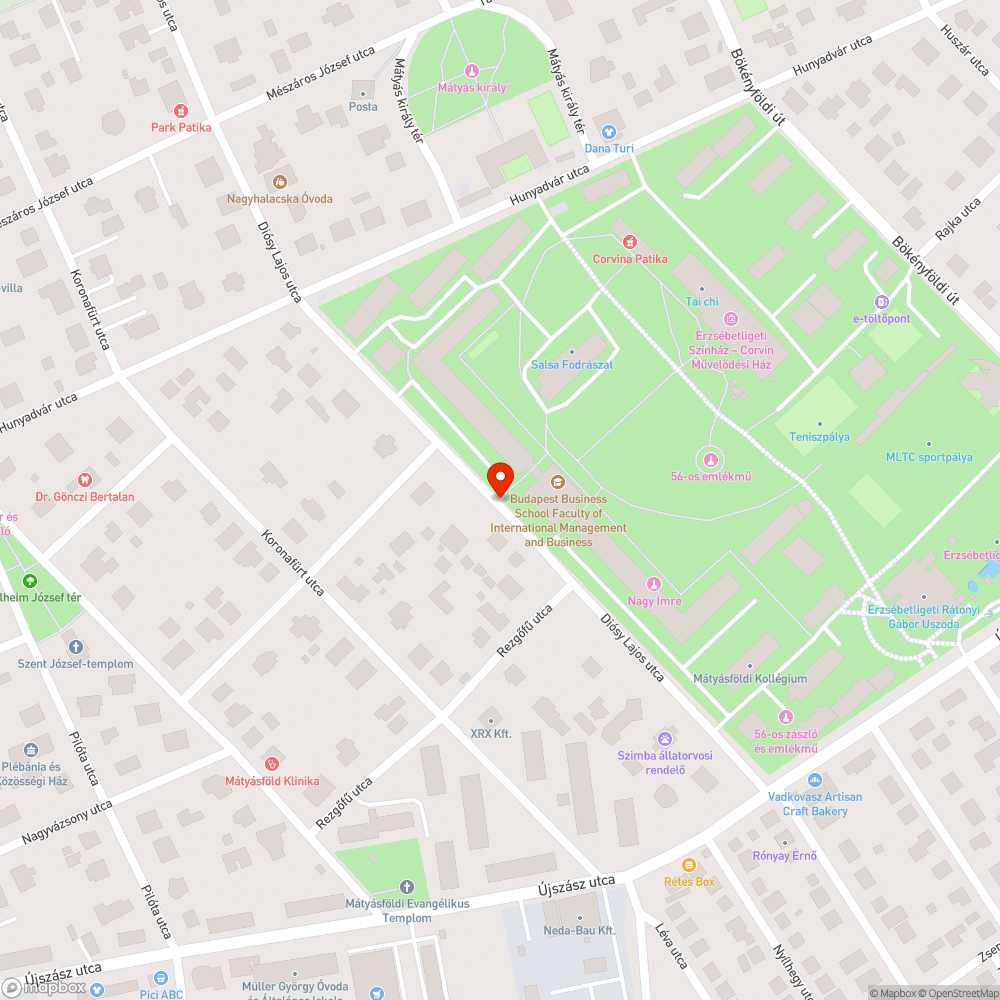 Tábla nélküli oszlop bejelentés helye