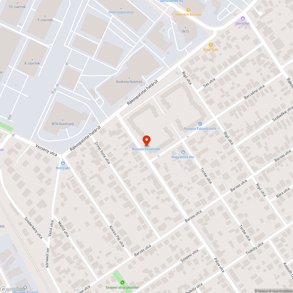 Világítás nem működik bejelentés helye