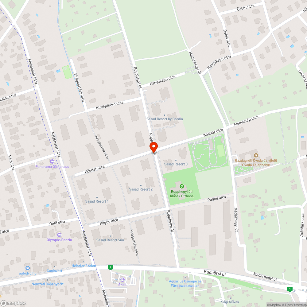 Elhagyott, rendszám nélküli autó bejelentés helye