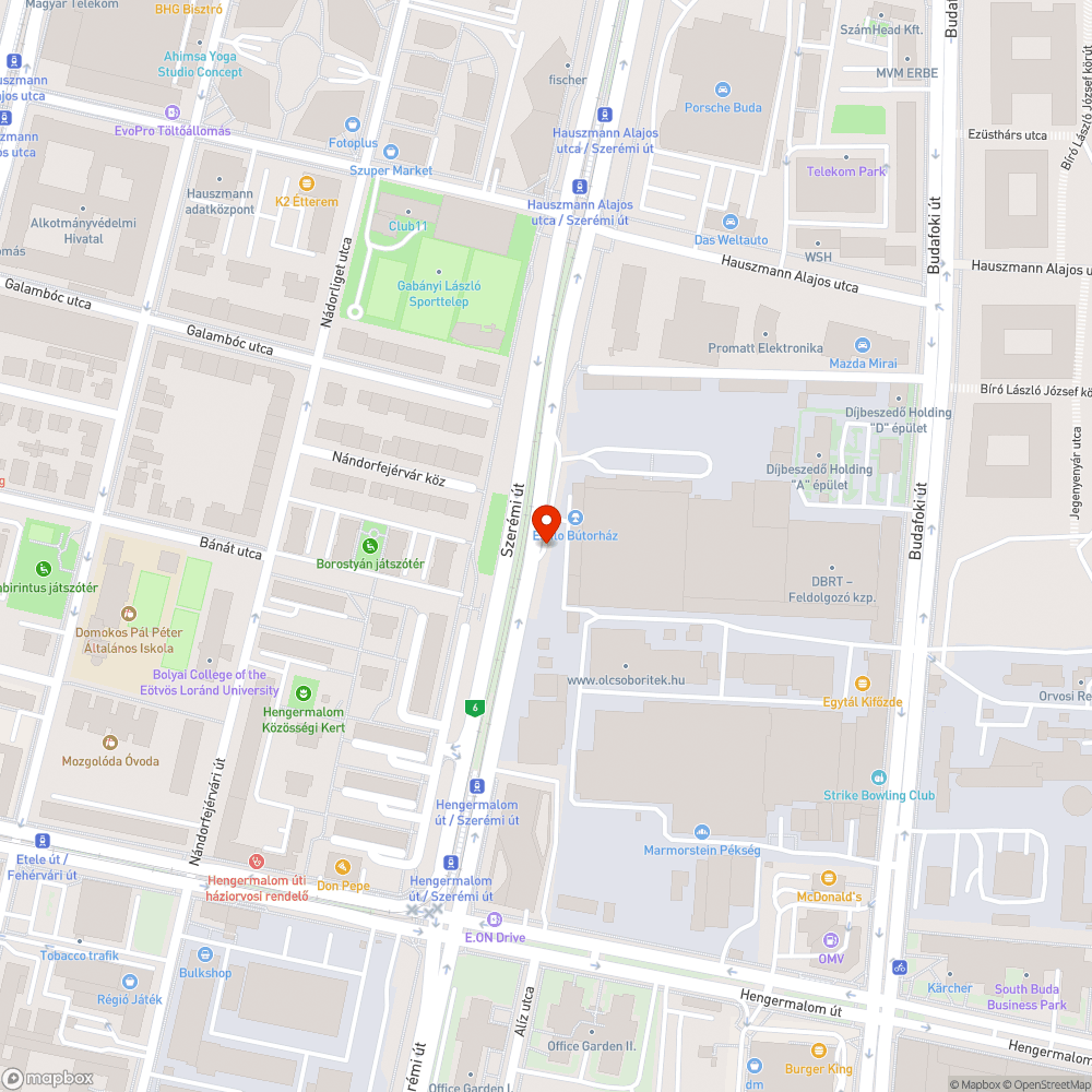 Elhagyott Opel Corsa bejelentés helye