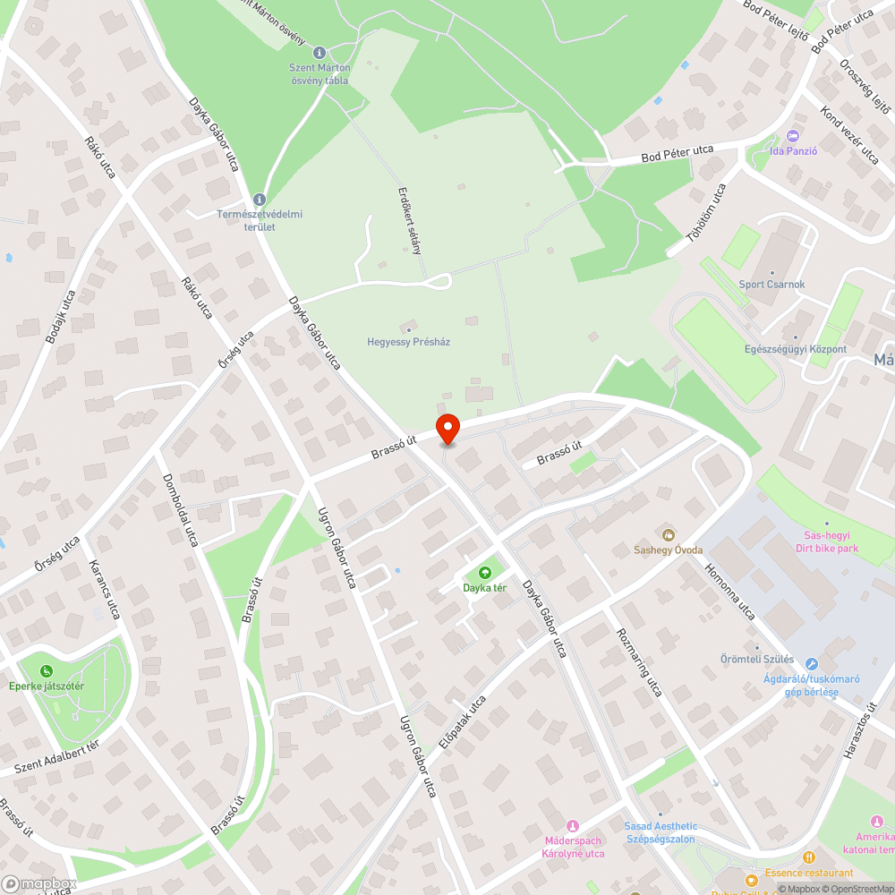 Szemét bejelentés helye