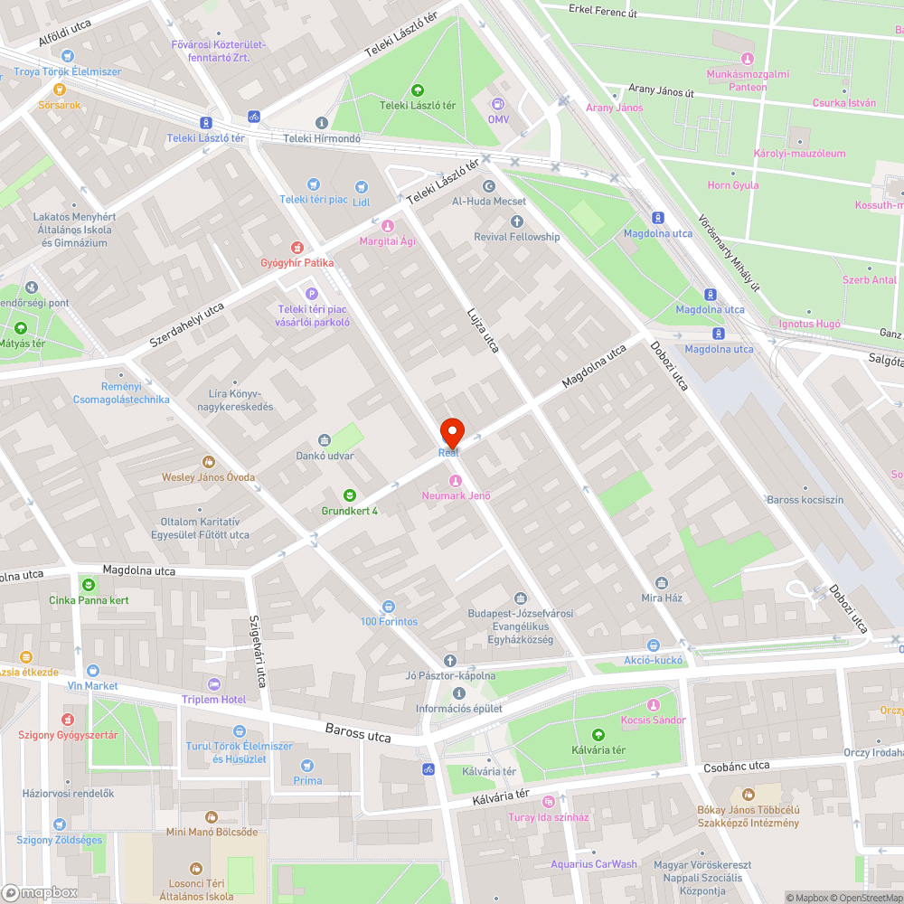 Akadály bejelentés helye