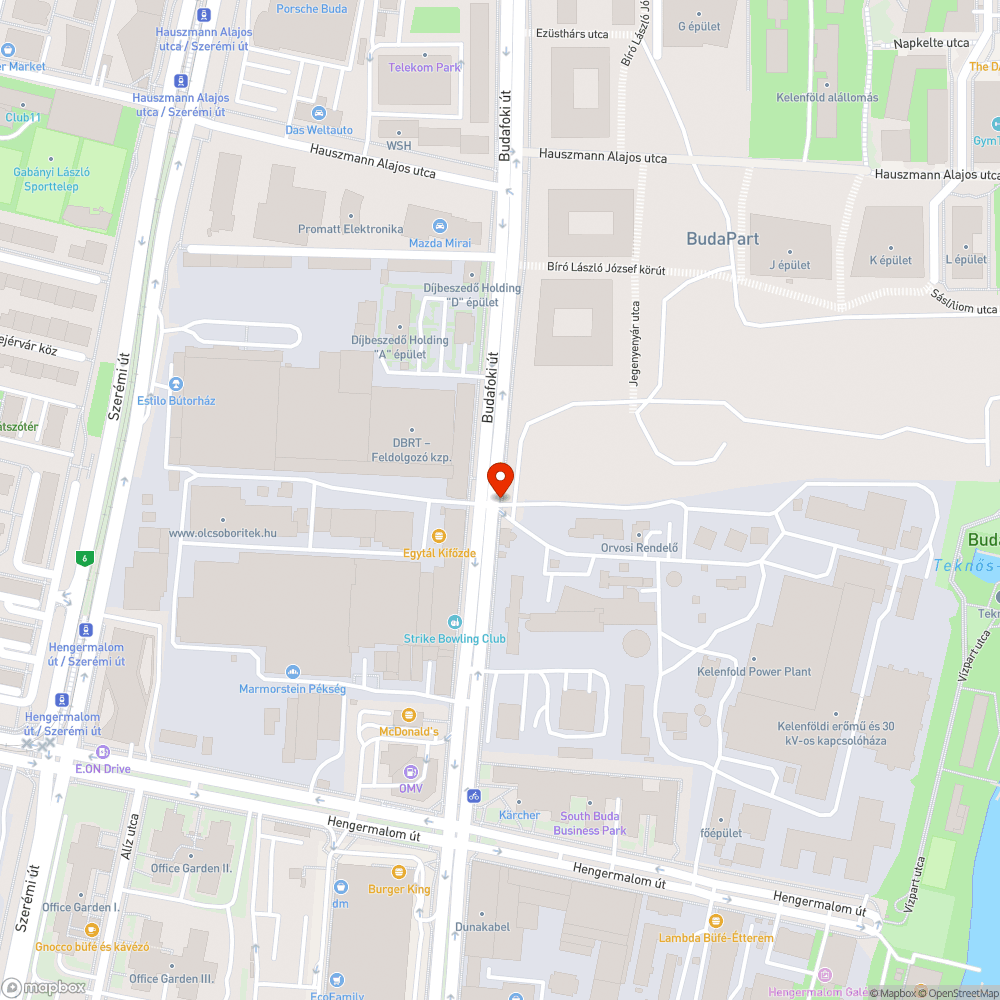 Használhatatlan gyalogátkelő bejelentés helye