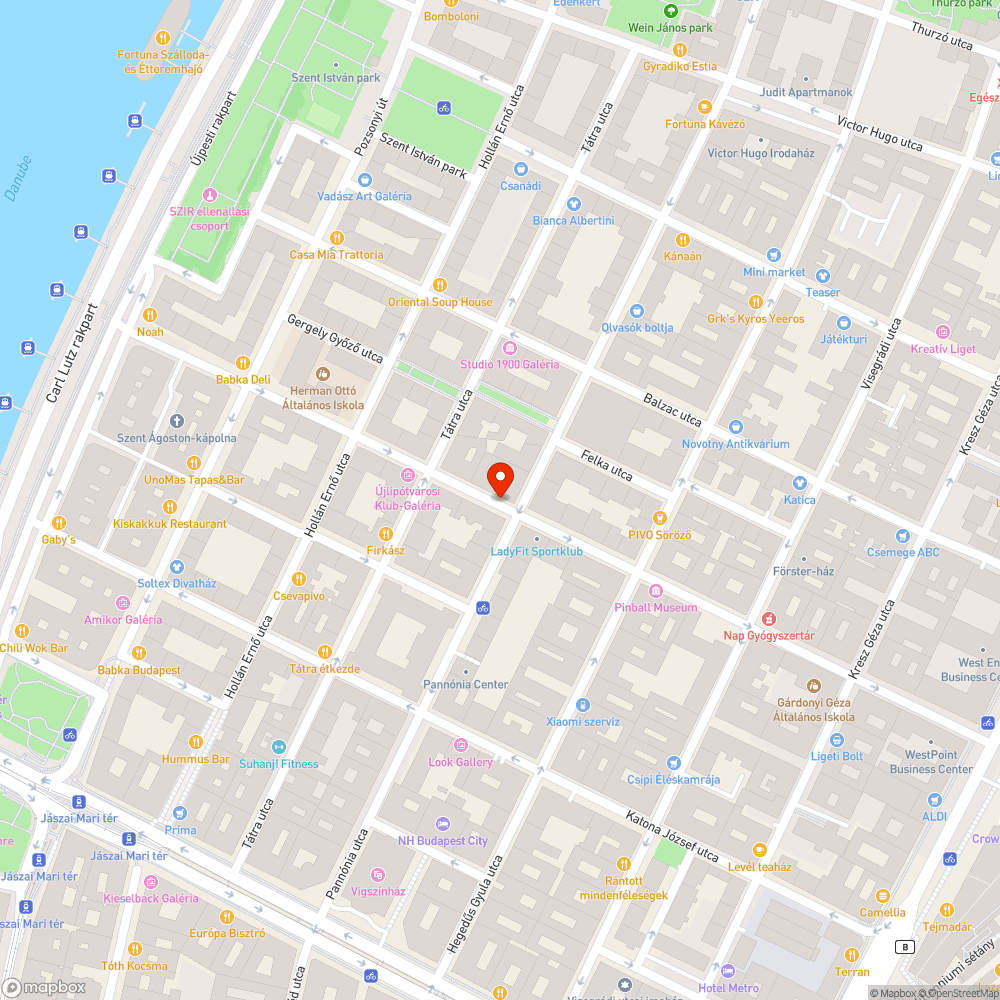 Törött tükrök a zebránál bejelentés helye