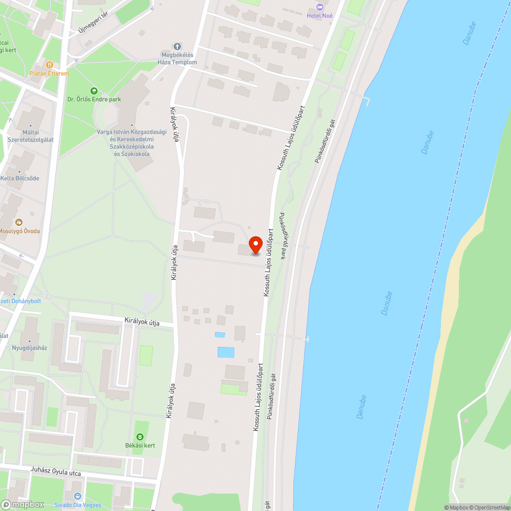 Kiégett lámpa bejelentés helye