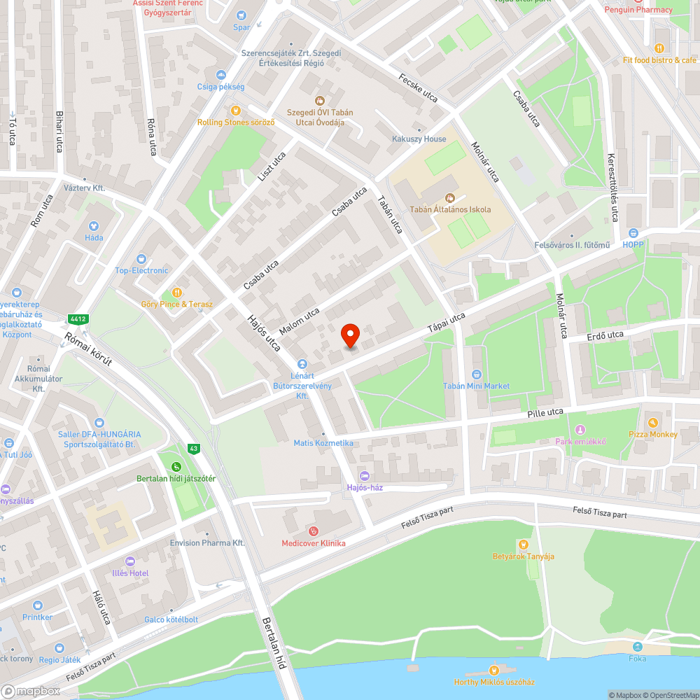 Gyenge közvilágítás bejelentés helye