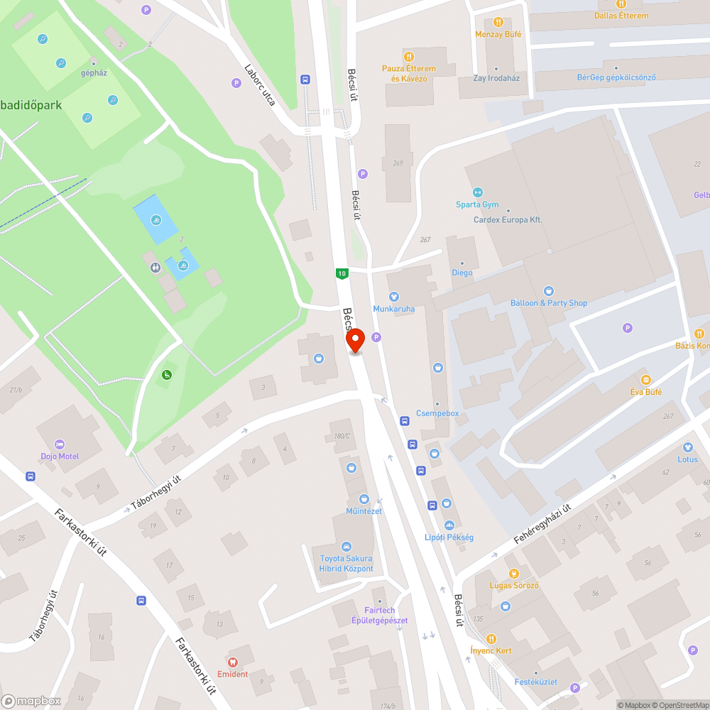 III. kerület Bécsi úti közműépítés bejelentés helye