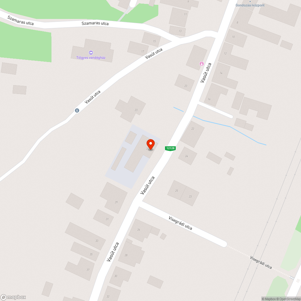 Távközlési alépítmény fedlapja bejelentés helye