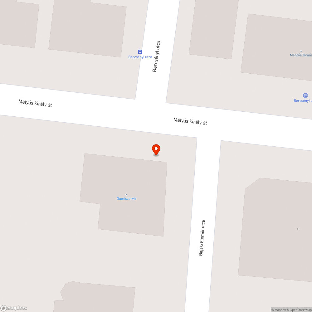 Rozsdás utcanévtábla bejelentés helye