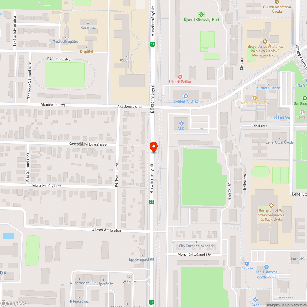 Debrecen, Kertváros hiányzó menetrendek bejelentés helye