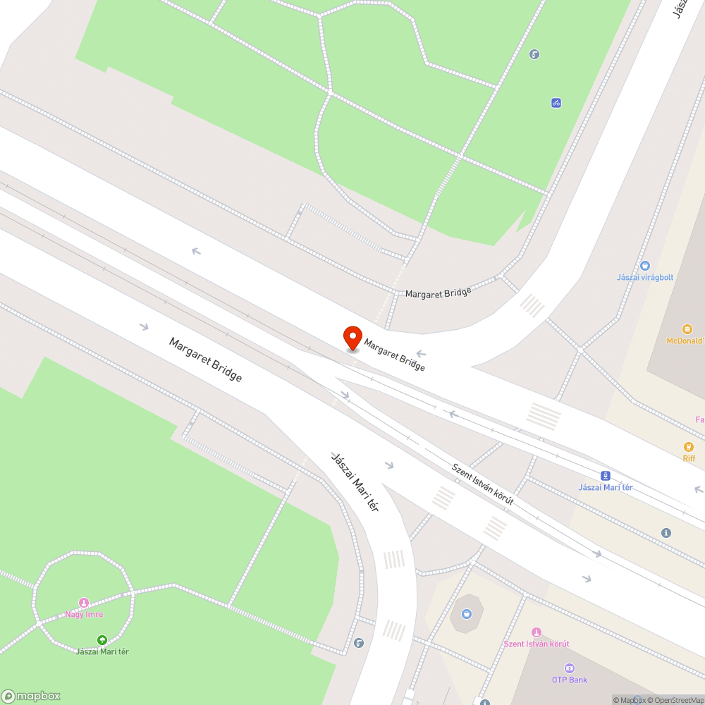 Jászai Mari tér aluljáró - hiányzó világítás bejelentés helye