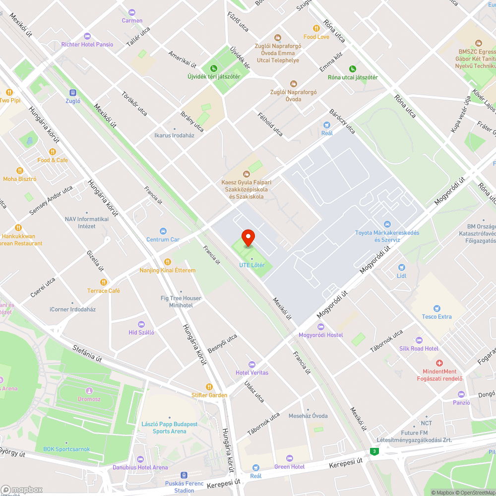 Rendszám nélkül bejelentés helye