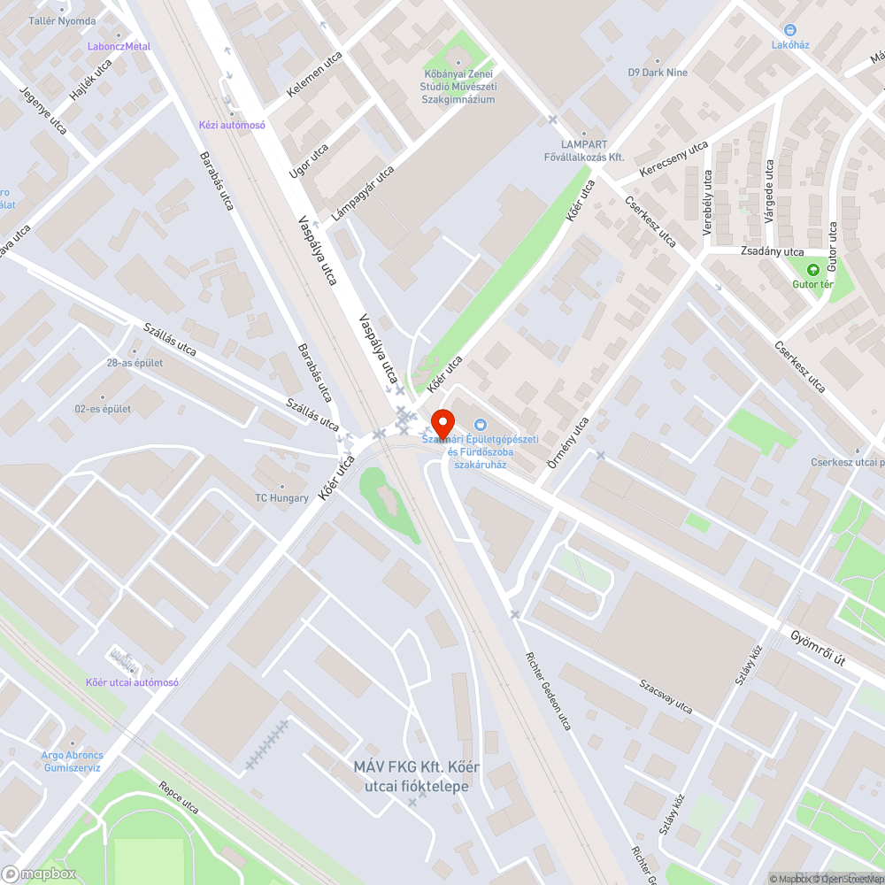 Szétrohadt raklap alatt tátongó lyuk bejelentés helye