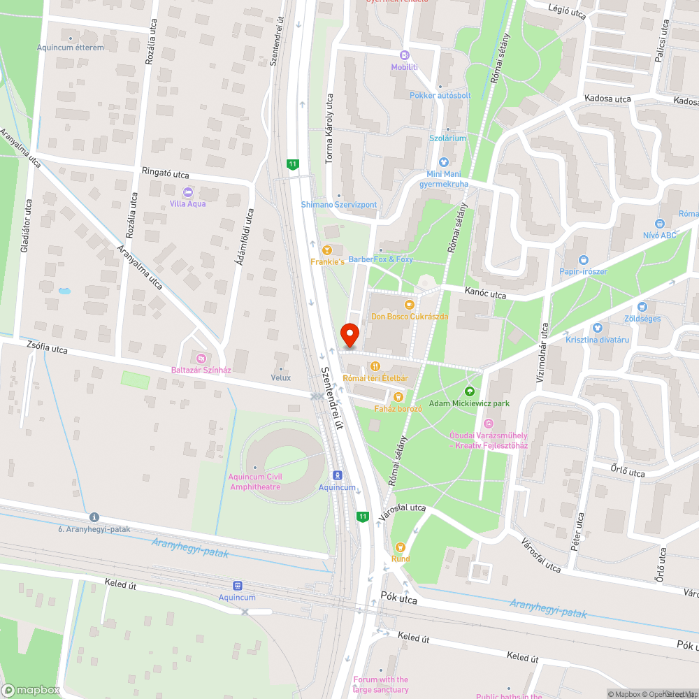 Kerékpár roncs bejelentés helye