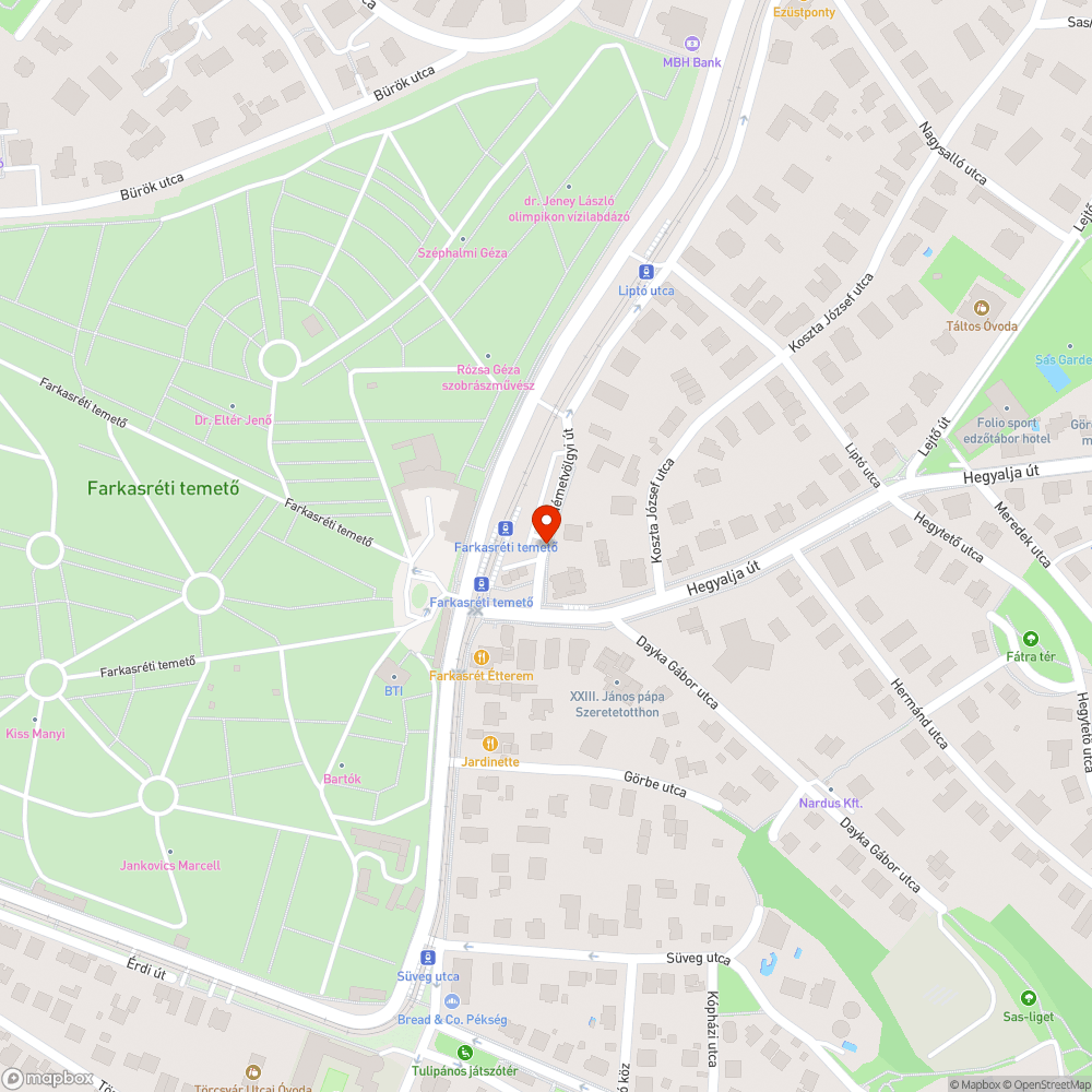 Bakelitlemez az oszlopon Németvölgyi út 128 bejelentés helye