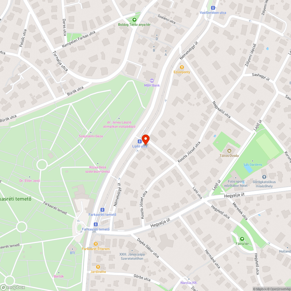 Bakelitlemez az oszlopon bejelentés helye