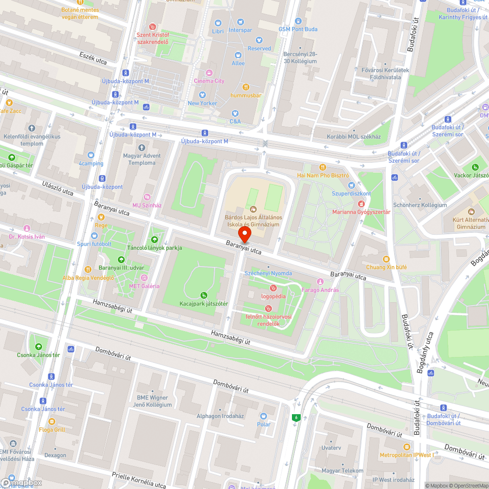 Kiégett lámpa bejelentés helye