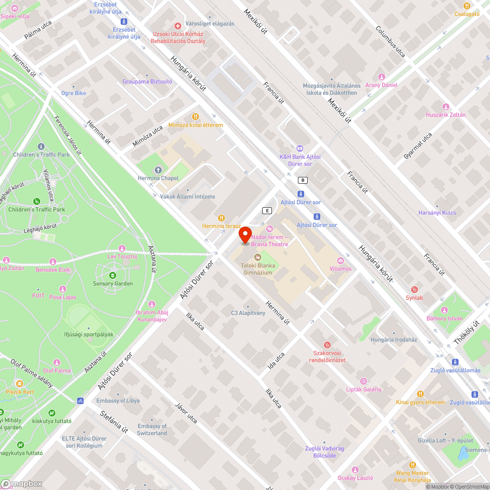 El nem folyó csapadékvíz bejelentés helye