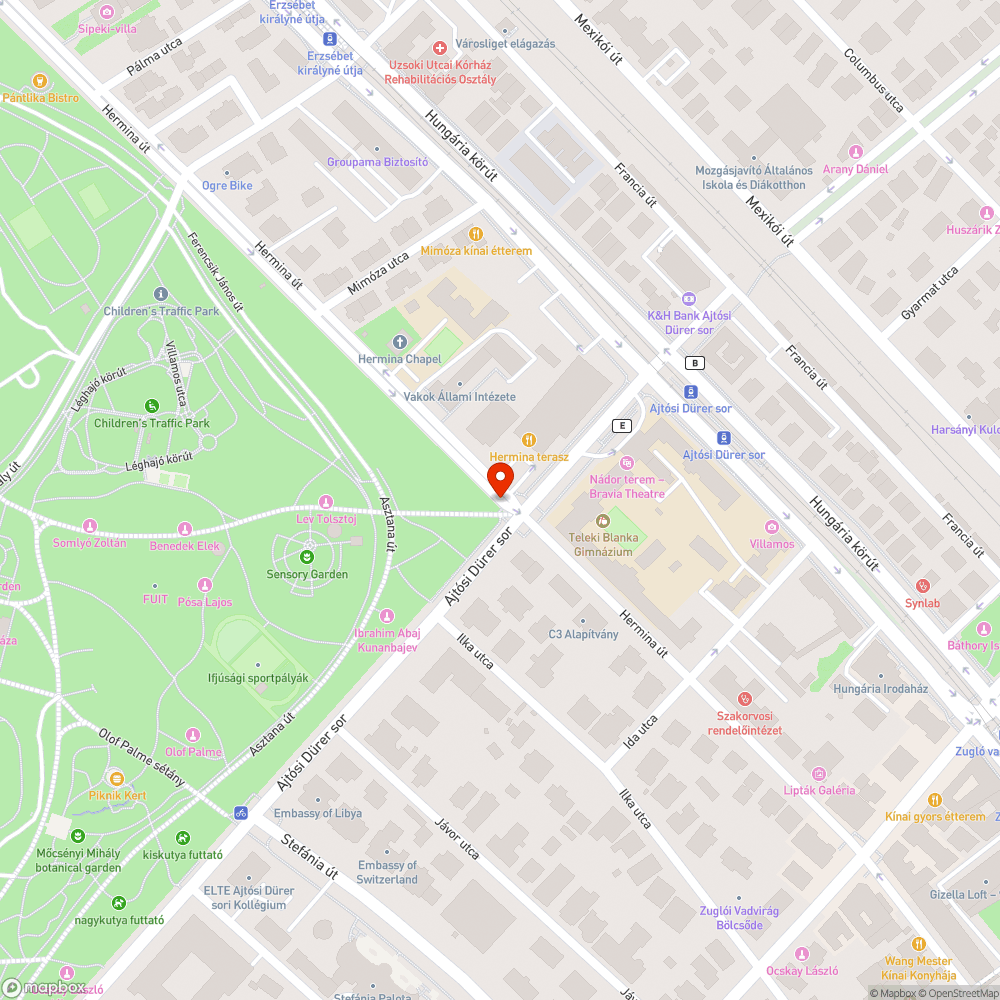 Eldugult lefolyó bejelentés helye