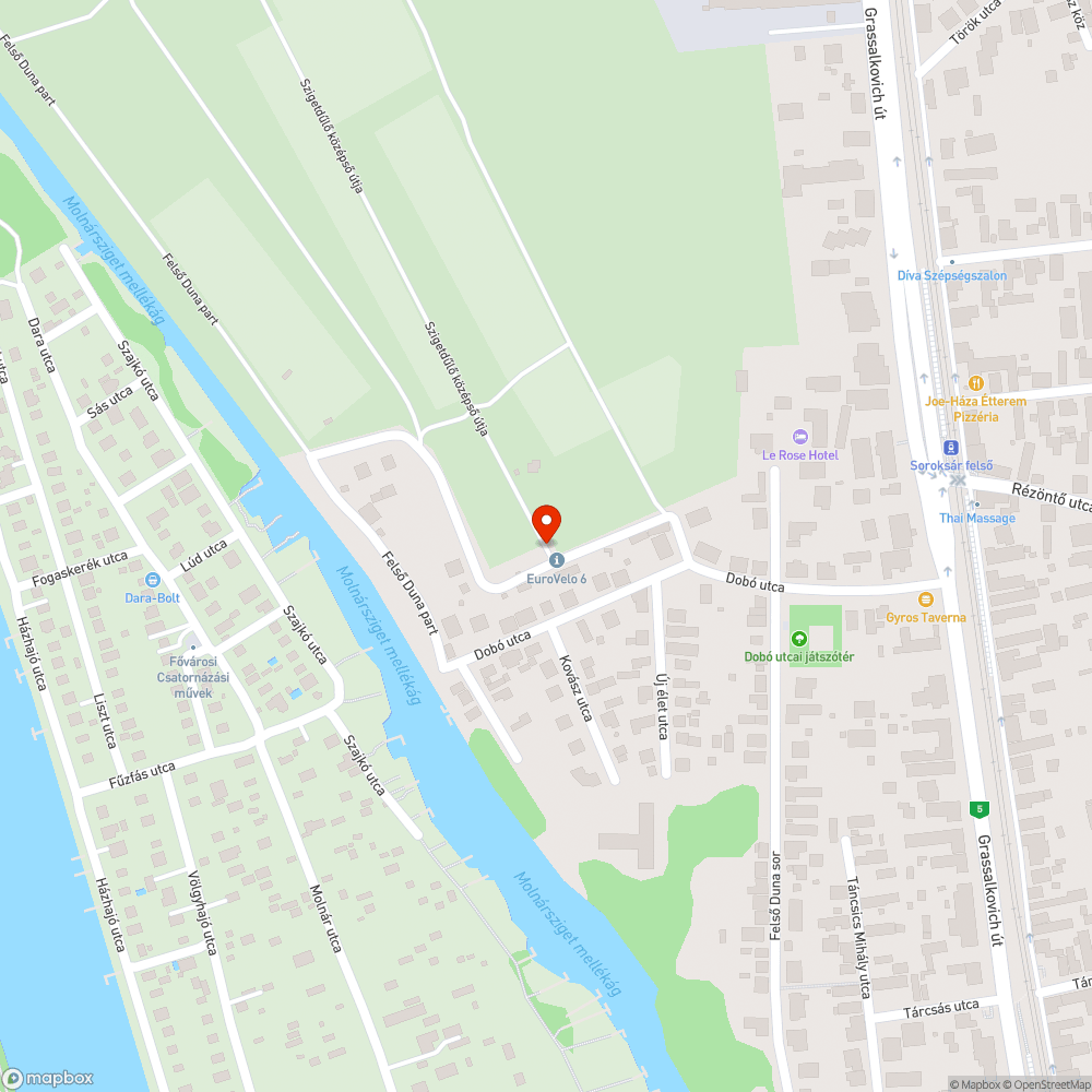 Elmozdított útlezáró bejelentés helye