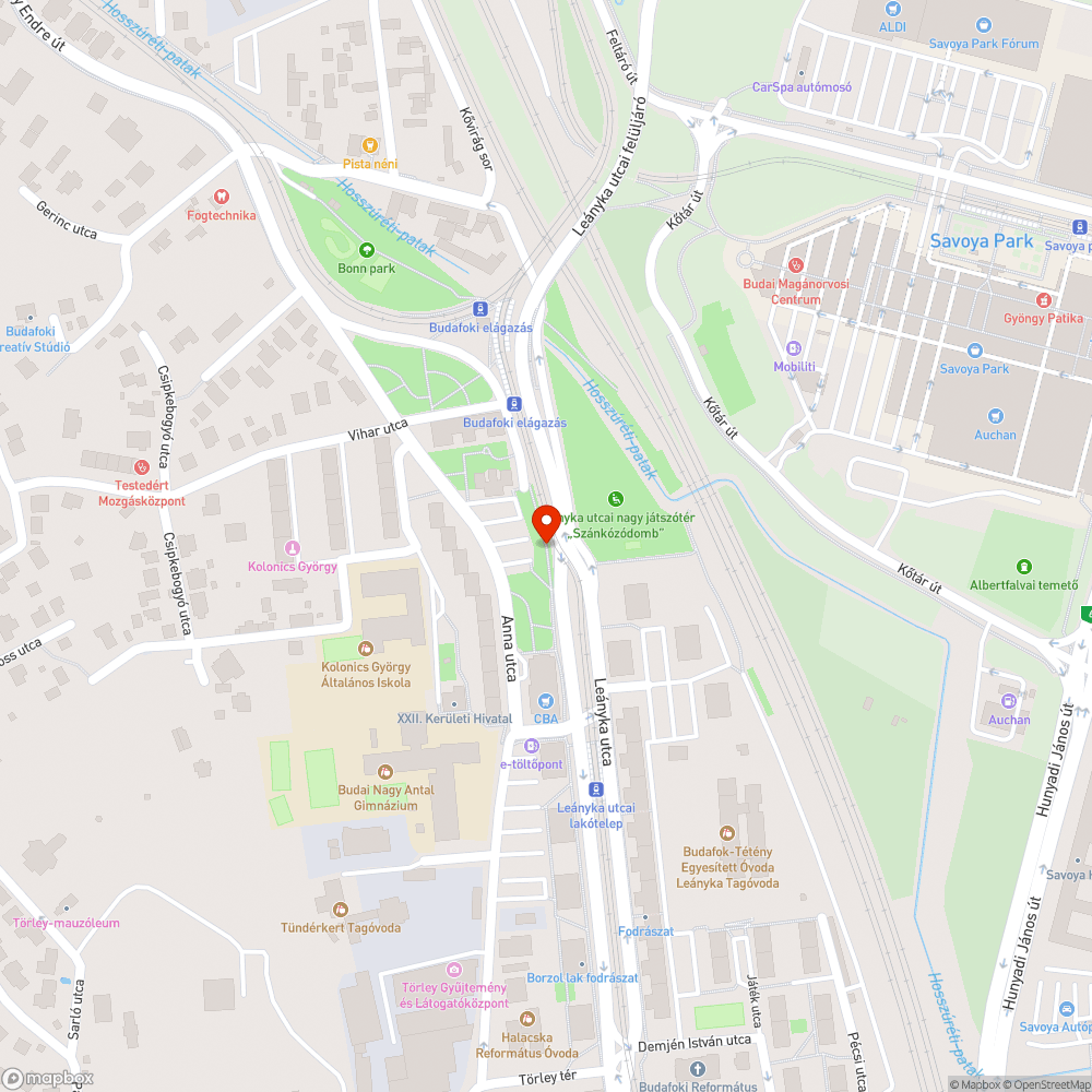 Járdahibák bejelentés helye