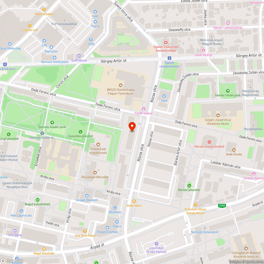 Elhagyott  Suzuki parkoltatása lejárt műszakival bejelentés helye