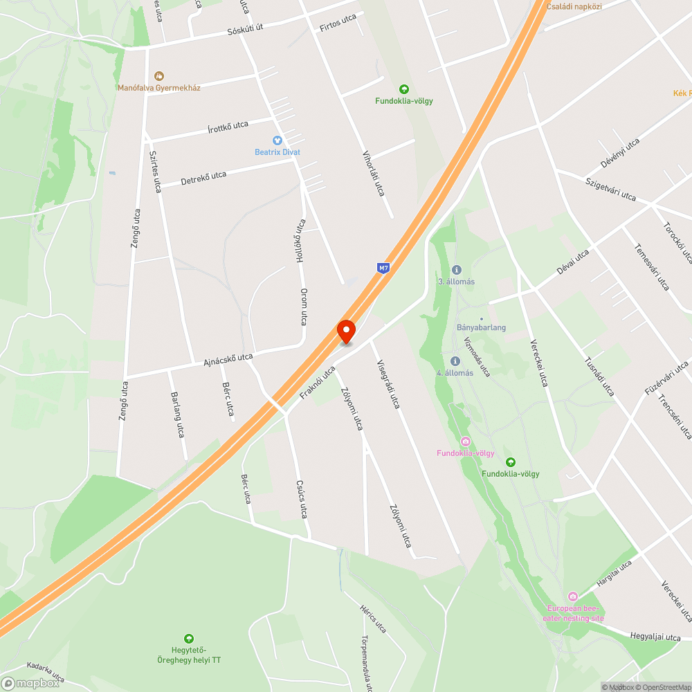 Felmart aszfalt bejelentés helye