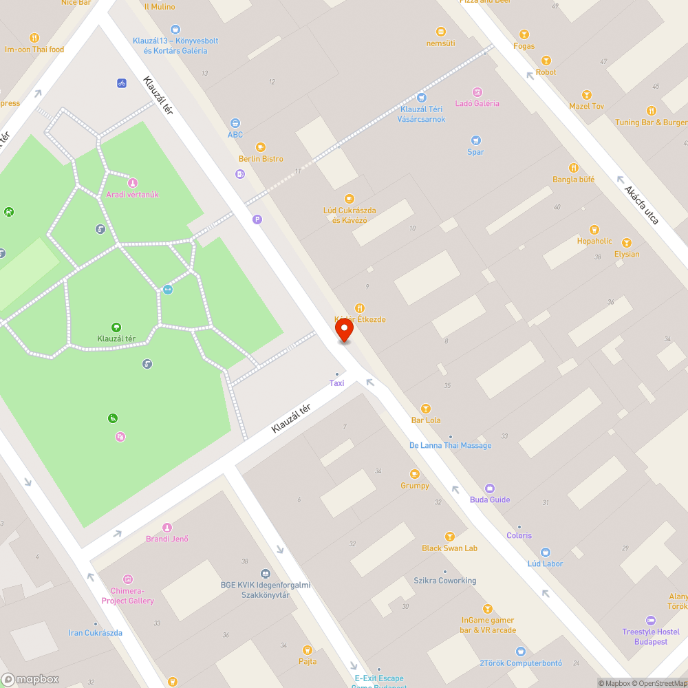 Kerékpár roncs bejelentés helye