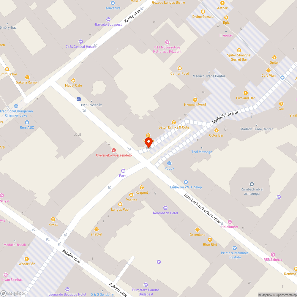 Kerékpár roncs bejelentés helye