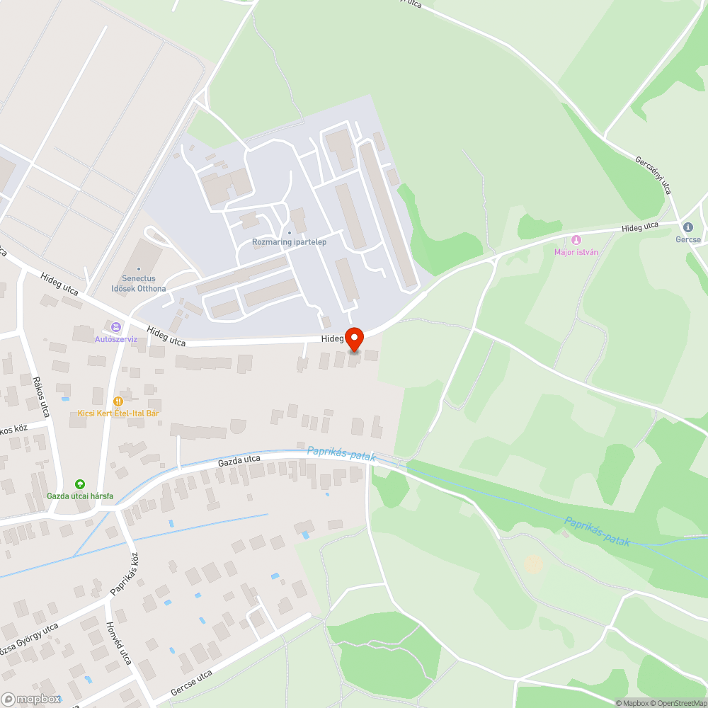 Veszélyes fa bejelentés helye