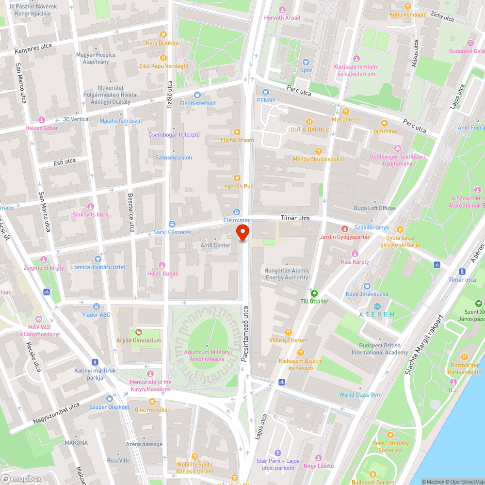 Építkezes miatt szabálytalanul/balesetveszelyesen lezárt járda bejelentés helye