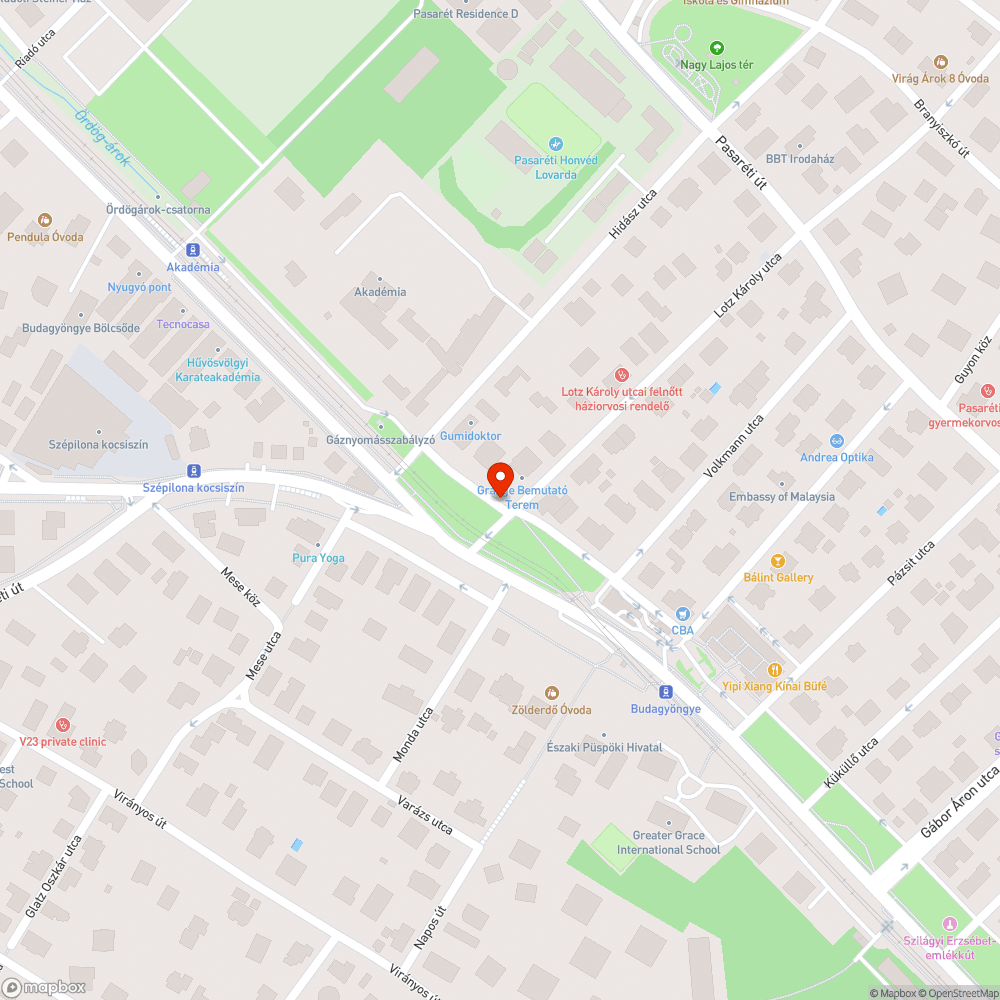 Zöldhulladék bejelentés helye