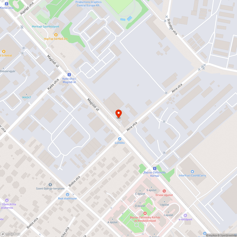 Elhagyott jármű bejelentés helye