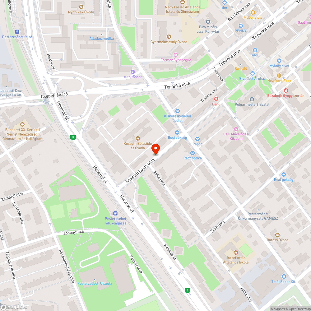 Bicikliútra belógó parkoló autók bejelentés helye