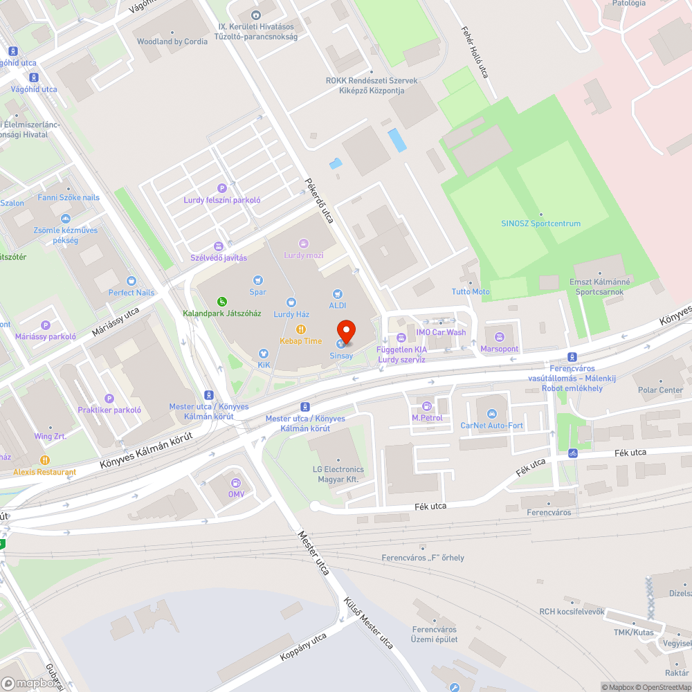 Kettétört kő virágosláda bejelentés helye