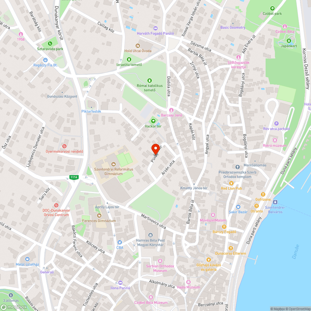 Kiégett lámpa bejelentés helye