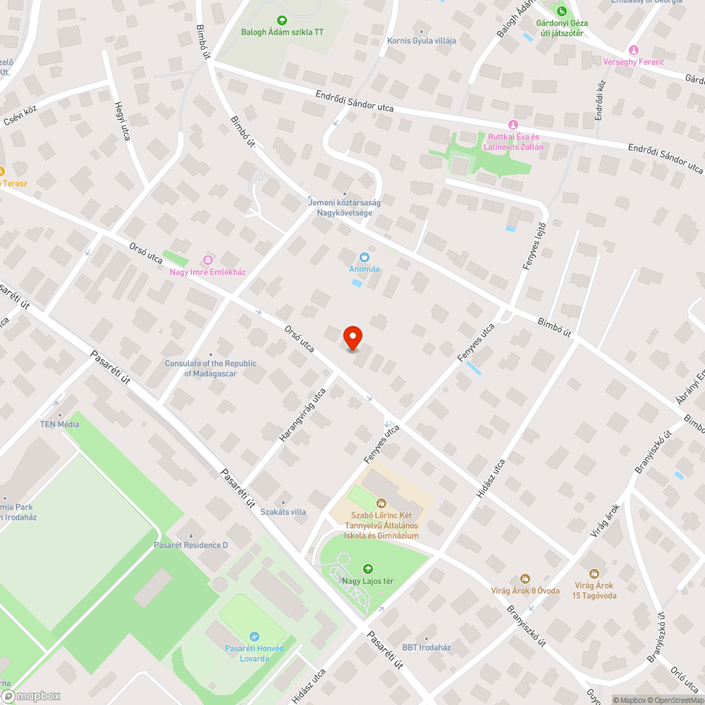 Bezacskózott kutyagumi a járdán bejelentés helye