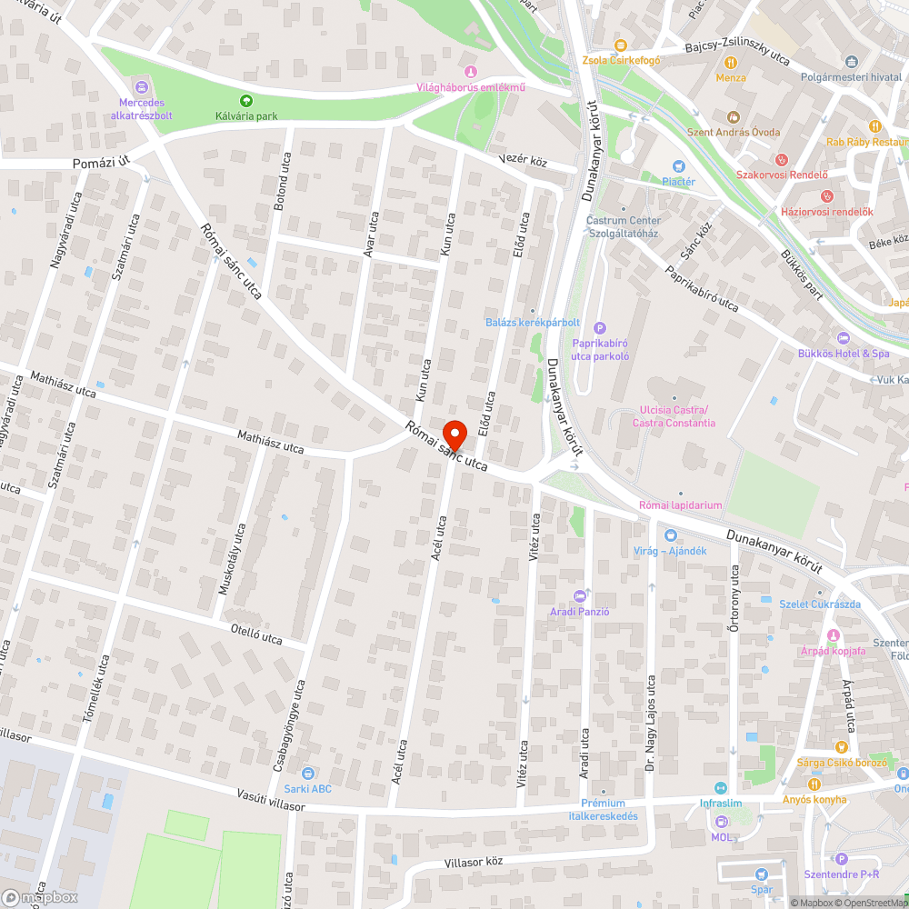 Közvilágítás bejelentés helye