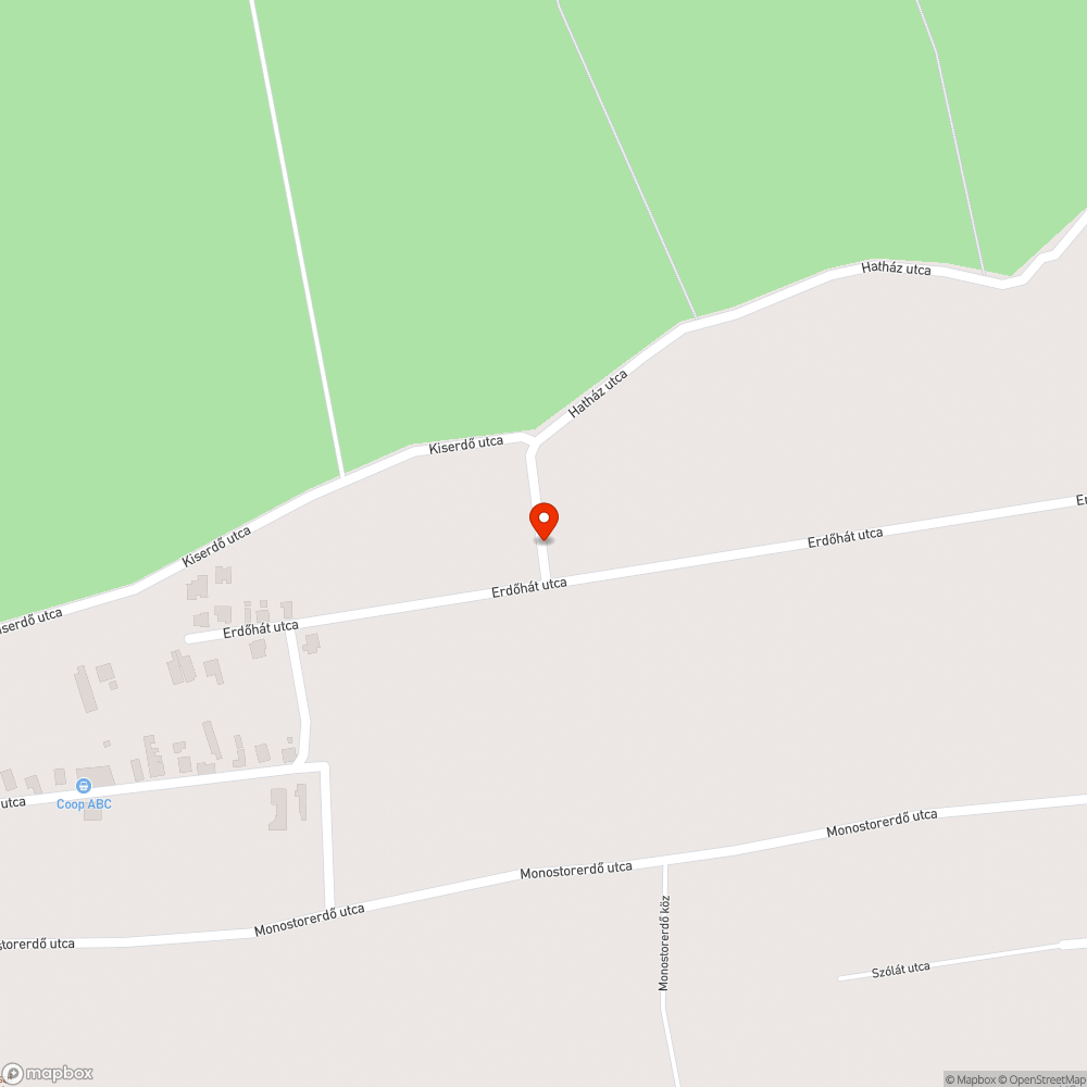 Alámosásos lyuk az úton bejelentés helye