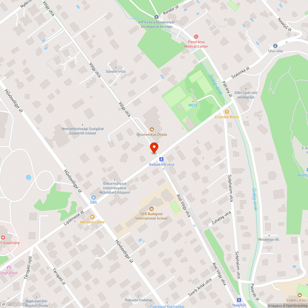 Tulcsordulo szemetes a Vadaskerti utcai villamosmegalloban bejelentés helye